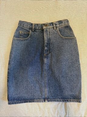 Vintage Guess Blue Denim Skirt